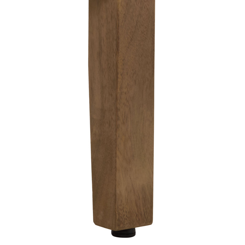 Ensemble de 2 chaises de patio Dasmon, Oak/Ivory