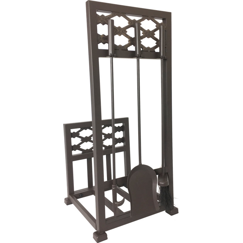 Porte-bûches et outils