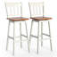Alvesta Counter Stool with Solid Wood Frame
