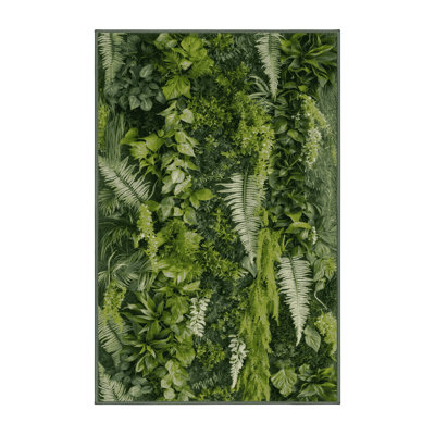 Tapis vert lavable à la machine