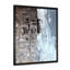 Champs de couleurs dans les tons de gris et de brun II - Peinture sur toile-709500115-709500114