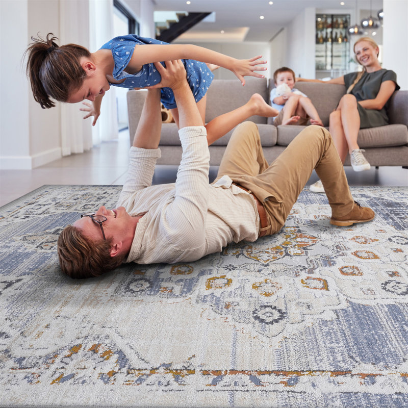 Collection Non-Shedding Living Room Bedroom Dining Home Office Stylish And Stain Resistant Area Rug, Runner 2'2" x 8'