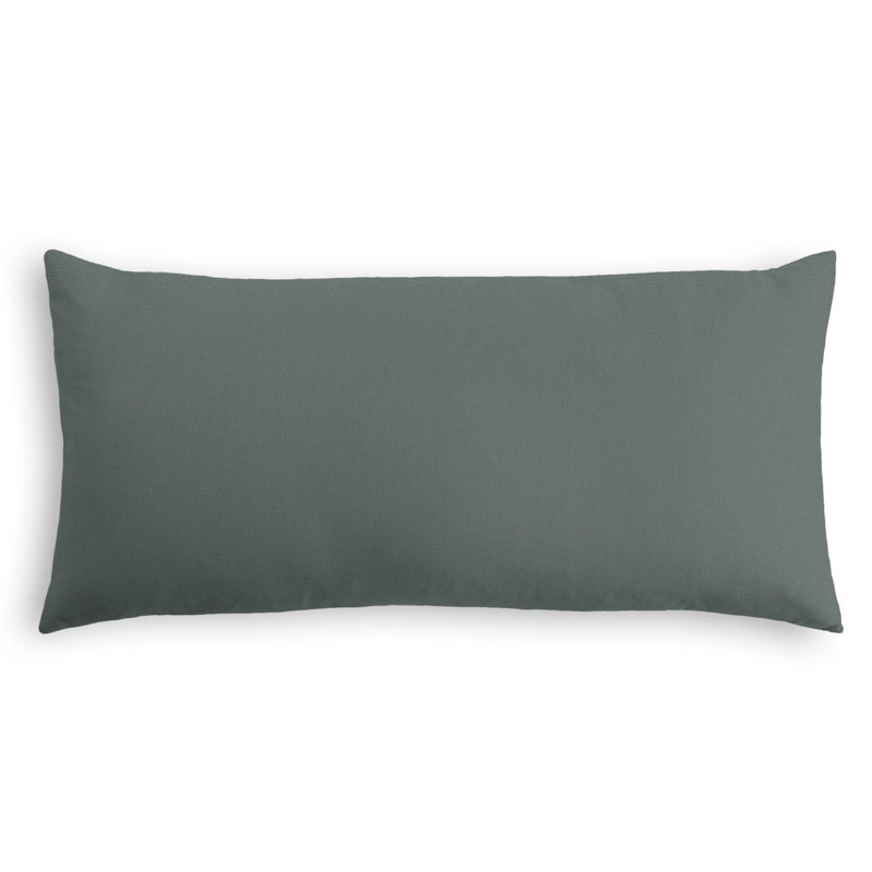 Coussin ClassicLinen, Gris anthracite, Housse de coussin seulement - sans coussin, 12" x 18"