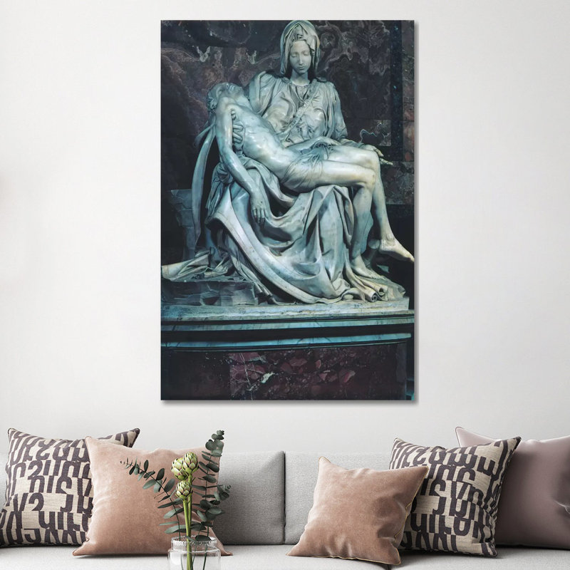 Pieta by Michelangelo - Wrapped Canvas Print, 152.5 cm H x 101.5 cm W