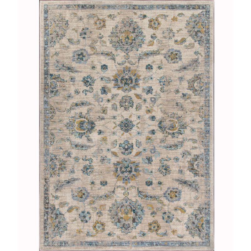 Tapis beige Breland, Rectangle 9 pi 10 po x 12 pi 10 po