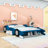 Race Car-Shaped Platform Bed with Shelves-1556231195-1556231268