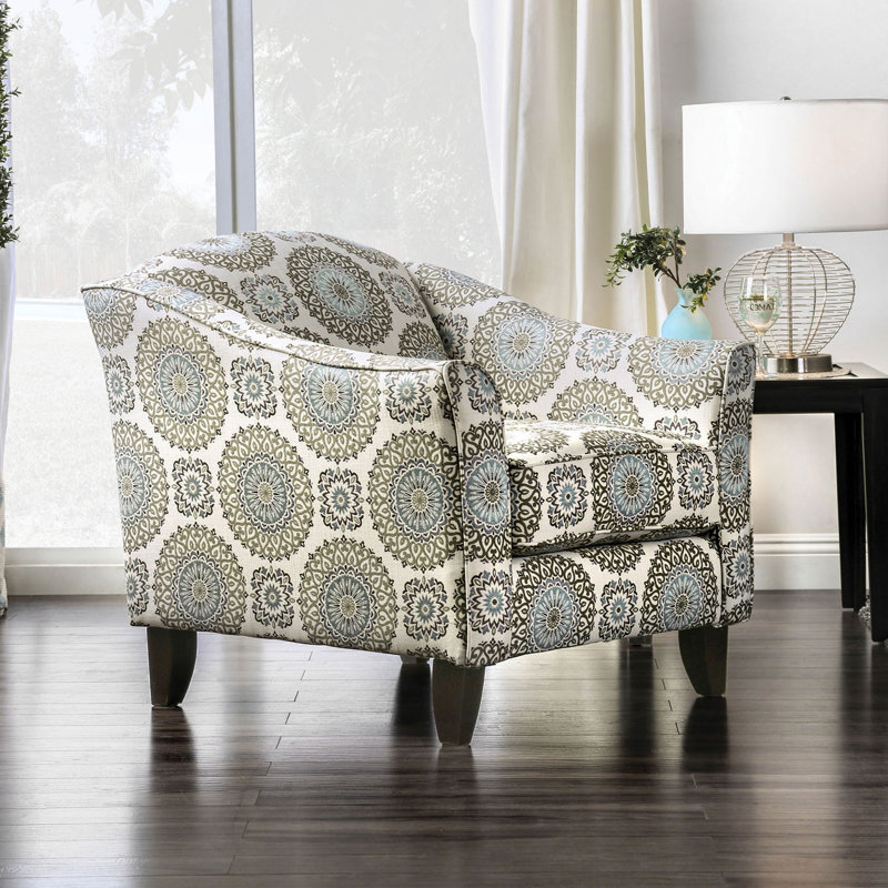 Chaise transitionnelle l 35,4 ", floral