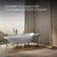 Birthday Bath® 72" x 37-1/2" Soaking Bathtub-1261157033