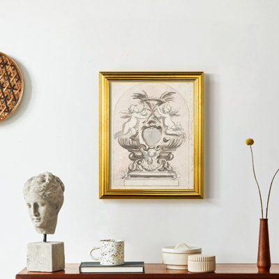 Vintage Sketch - Single Picture Frame Print