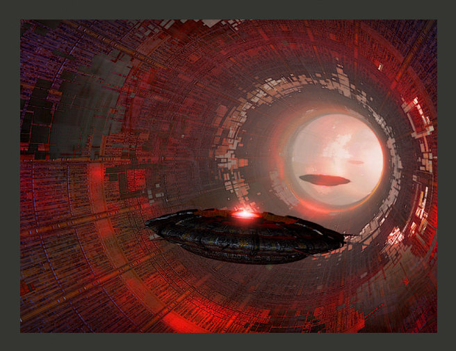 UFO 2.7m x 350cm Wallpaper