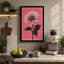 Pink Gerbera Study Botanical - Wrapped Canvas-2043262391-2043262396