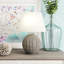 Azure Wicker/Rattan Table Lamp-129513326-129513329