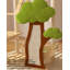 Arbre à chat Minimalist Board, Hemp Rope & Linen