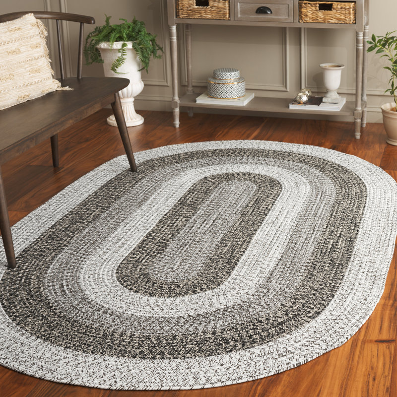 Tapis intérieur / extérieur Burgan, Ovale 5 pi x 8 pi