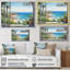 Seaside, vue tropicale I - Fenêtres côtières, art mural-756730433-756730442