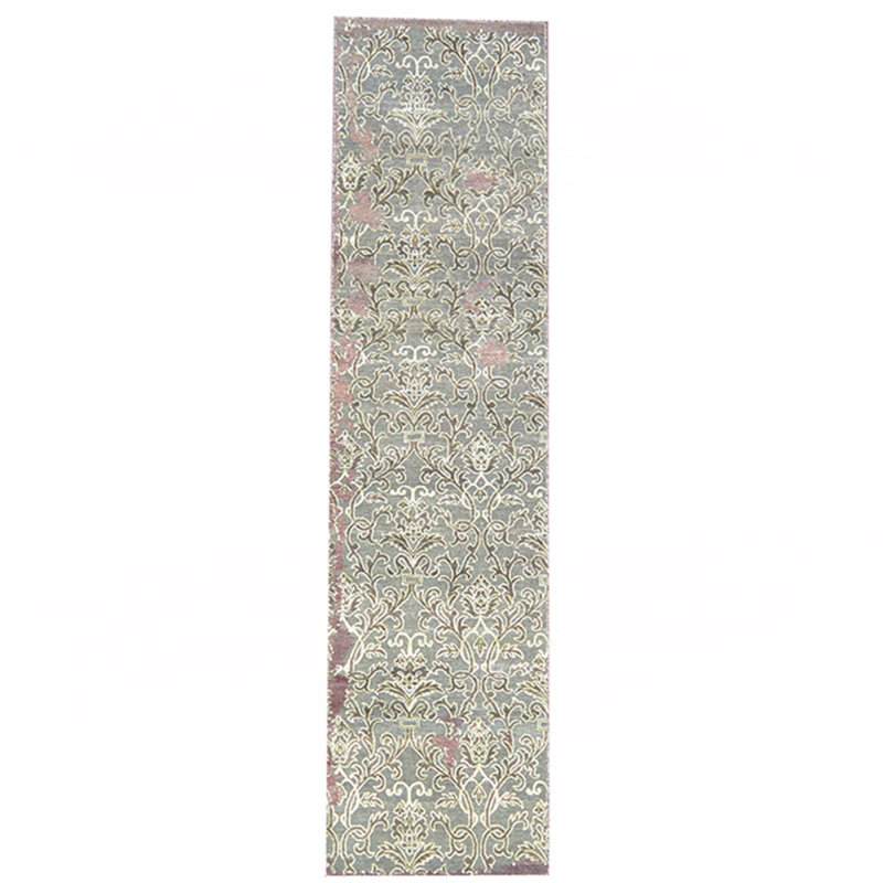 Canterbury Damask Area Rug, Runner 2'6 x 10'