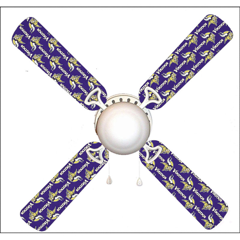 Ventilateur de plafond 4 pales 42, Minnesota Vikings