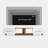 Extendable Tv Stand, Modern Tv Stand With 4 Large Cabinets, Entertainment Center Accommodates 120-Inch Tv, Ideal For Living Rooms, Wood Grain/White Finish-1954855970