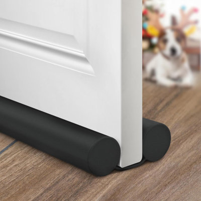 Porte anti-courants de porte avec coupe-froid pour porte de fenêtre réglable