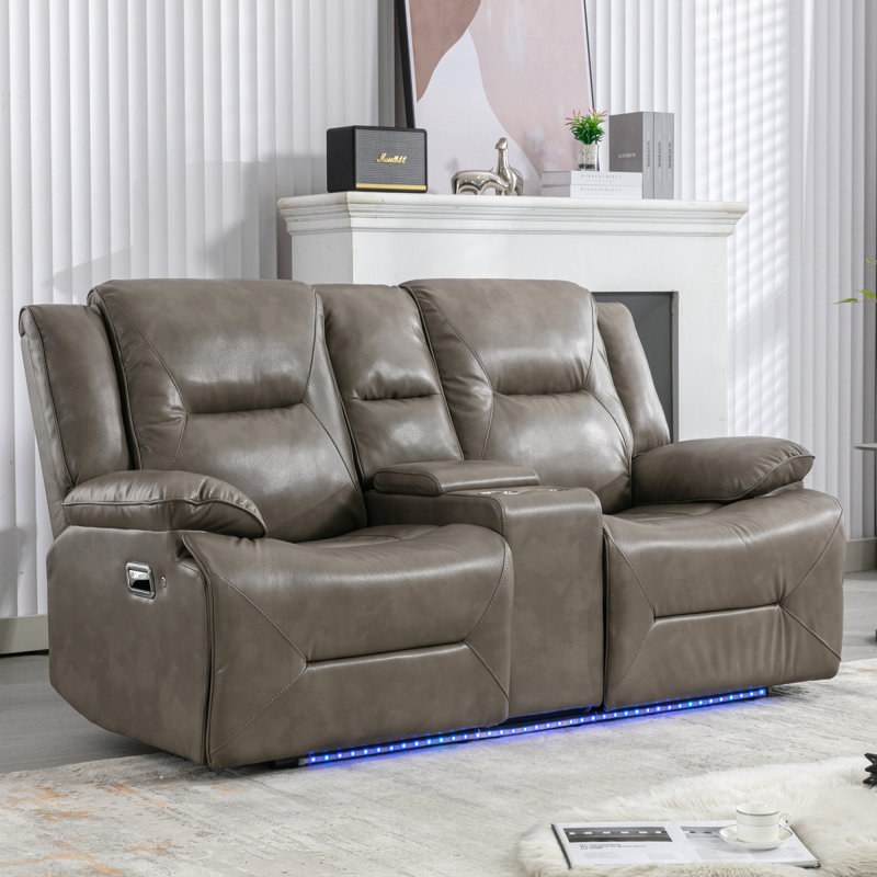 Rocking Home Theatre Recliner, Grey