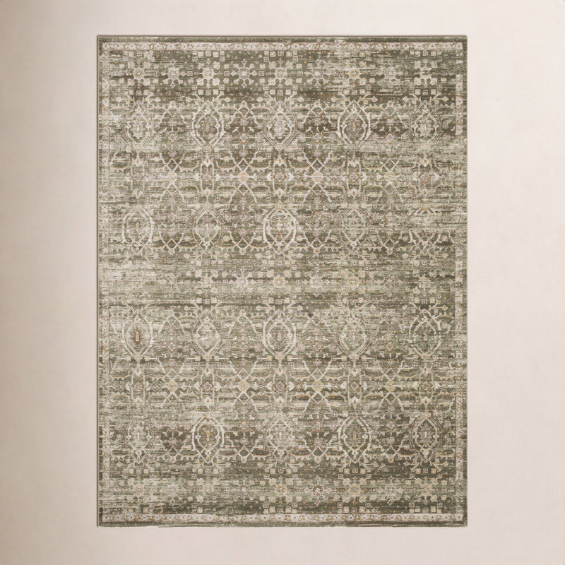 Tapis tissé à la machine Galey Alix x Livabliss Myrtle Avenue VI, Rectangle 6 pi 7 po x 9 pi