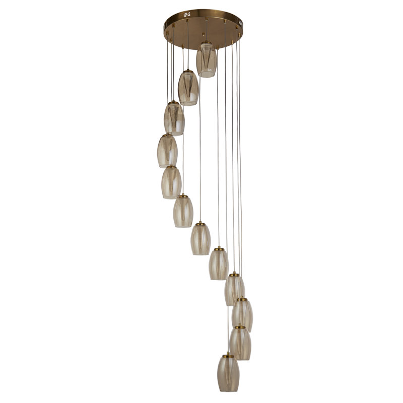 Kalicki 12 - Light Unique/Statement LED Chandelier