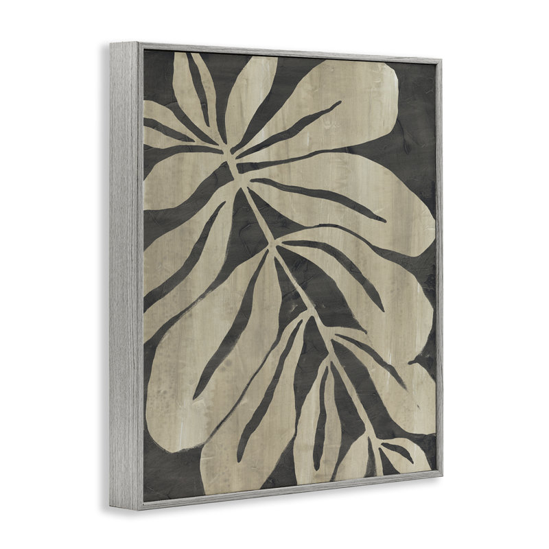 Estampe numérique en forme de feuille rustique, design par June Erica Vess, Estampe numérique Farmhouse, H 30 po x l 24 po