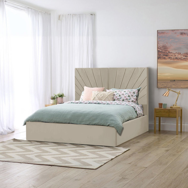 Addilee Upholstered Bed, Coffee, Single (3')