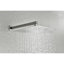 Système de douche mural - Tête de pluie 12 po Débit d'eau accru Valve de contrôle de la simulation naturelle Finition nickel brossé Laiton et acier inoxydable Puissante expérience autonettoyante-118088802