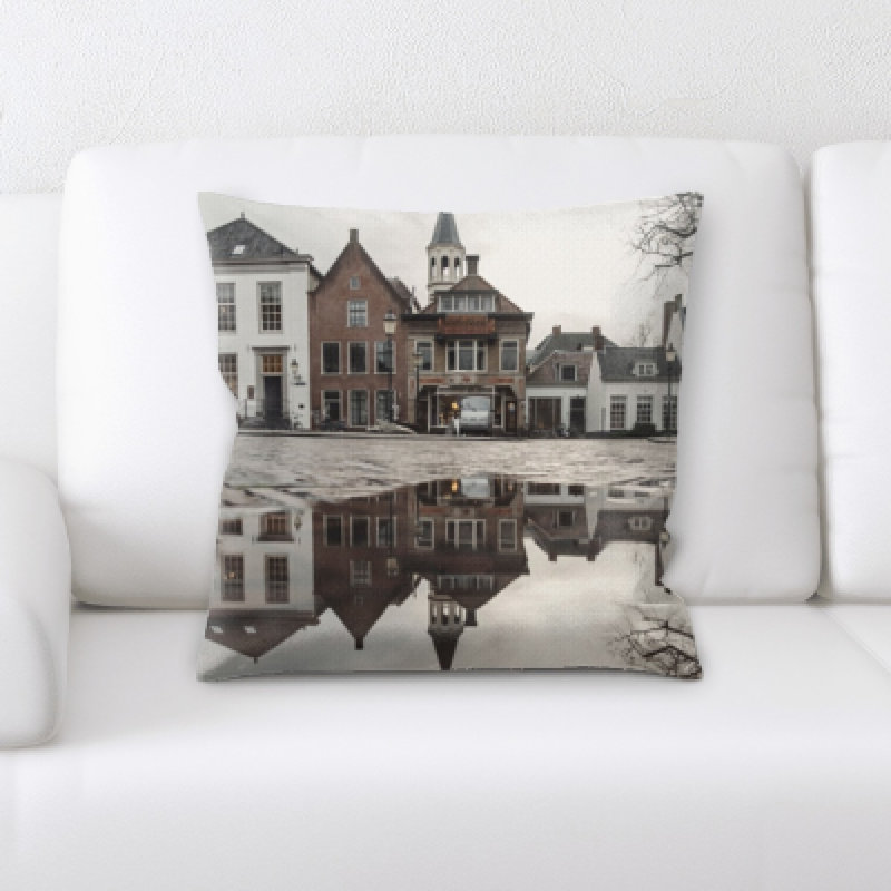Microsuede Throw Pillow