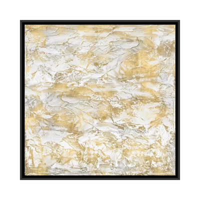 «Textural with Gold III», impression sur toile