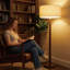 Lampe sur pied en bois d'hévéa rétro de 61 po avec base sphérique empilée sculptée et abat-jour tambour en lin beige, certifiée cULus pour les tables d'appoint de salon, les coins de chambre à coucher, les bureaux à domicile ou les salles d'étude-816063573