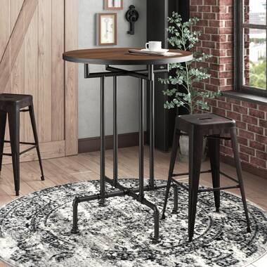 Saleh Bar & Counter Stool Williston Forge Color: Rusty, Seat Height: Counter Stool (24” Seat Height)