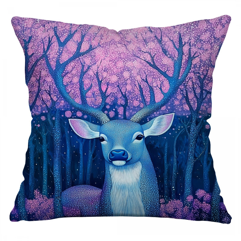 Coussin Deer, Carré 20 po
