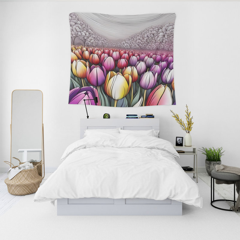 Wall Tapestry, H 60 po x l 51 po x P 0,5 po