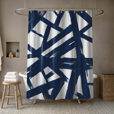 Rideau de douche simple Abril