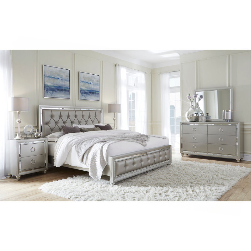 Miroir CHLOE GEMSTONE SILVER