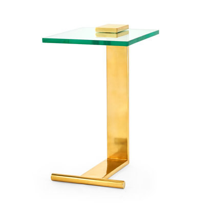 Elle Glass End Table