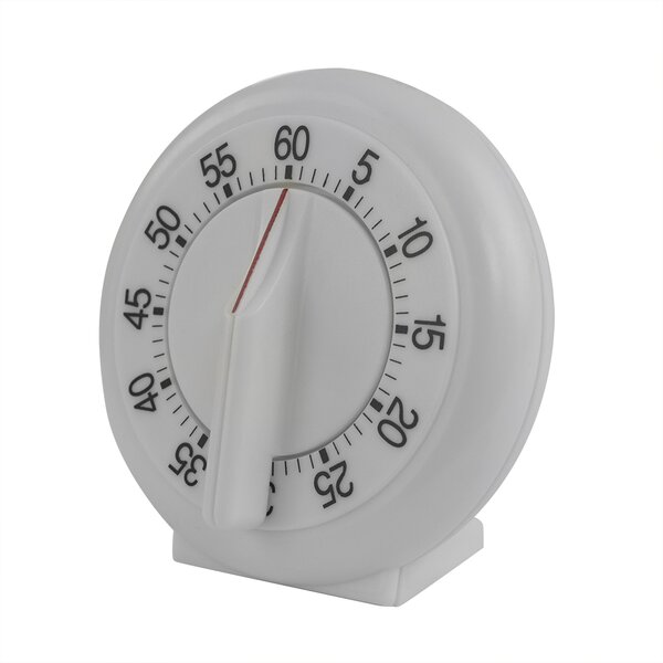 Symple Stuff Claud 60 Minute Stainless Steel Mechanical Kitchen Timer Reviews | Wayfair