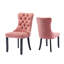 Chaise rembourrée en velours-318972213