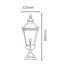 Ely Transparent Pier Mount Light