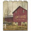 « antique grange », impression sur bois