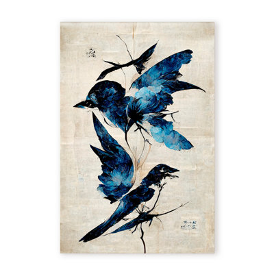 Nature Inspired Blue Birds