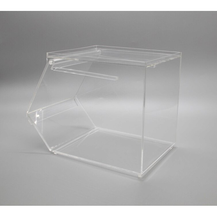 Plexiglass Lucite Clear Acrylic Nesting Candy Bulk Bin Container Box Display