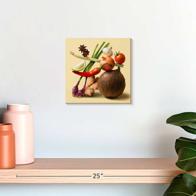 Arney Asian Ingredients, 10" H x 10" W