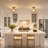 8.2''(W) Industrial 1 - Light Semi Flush Mount Ceiling Light