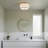 Axis Cotton / Cotton Blend Semi Flush Mount-70543632