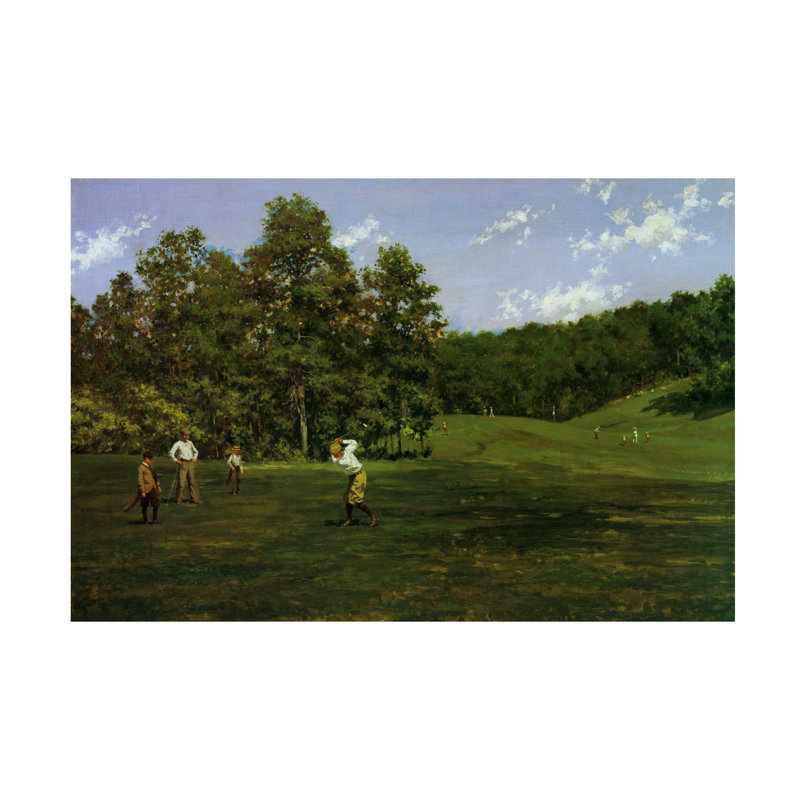 Marcus Jules Masters Golf Canvas Art, 22" H x 32" W