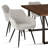 Bhagirath 31.5'' W 6-Person Rectangular Dining Set-1813835162-1837856884