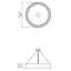 Cilíndrico 1 - Light LED Chandelier-68925268-69150619